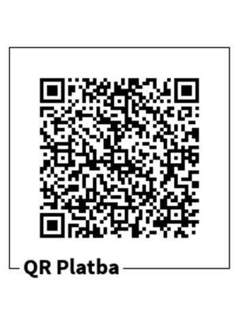 detail platebního QR kódu