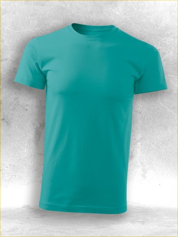 CARIBBEAN BLUE (pánské bavlněné triko)