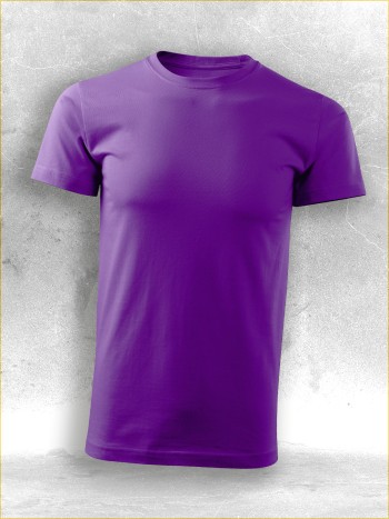 LIGHT PURPLE (pánské bavlněné triko)