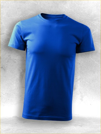 ROYAL BLUE (pánské bavlněné triko)