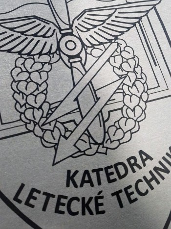 Trička pro katedru letecké techniky (UNOB)