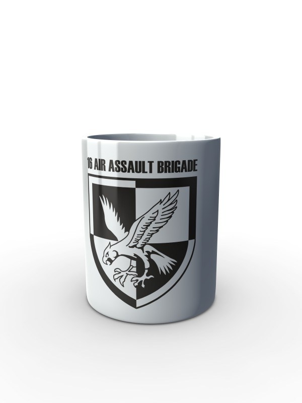 Bílý hrnek 16 AIR ASSAULT BRIGADE