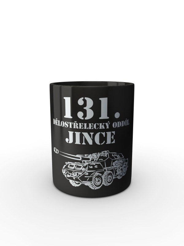 Černý hrnek 131. dělostřelecký oddíl - 152mm ShKH vz. 77