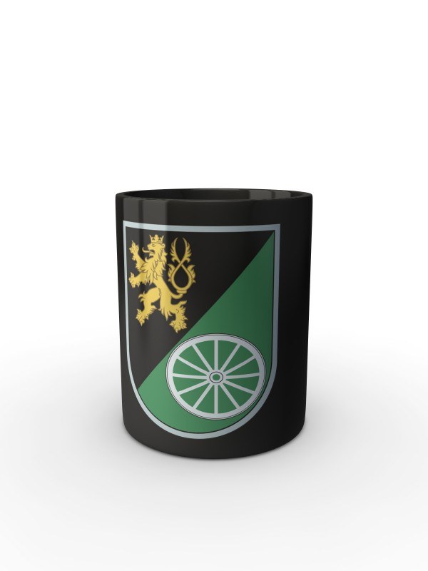 Černý hrnek 143. zásobovací prapor (Lipník nad Bečvou)