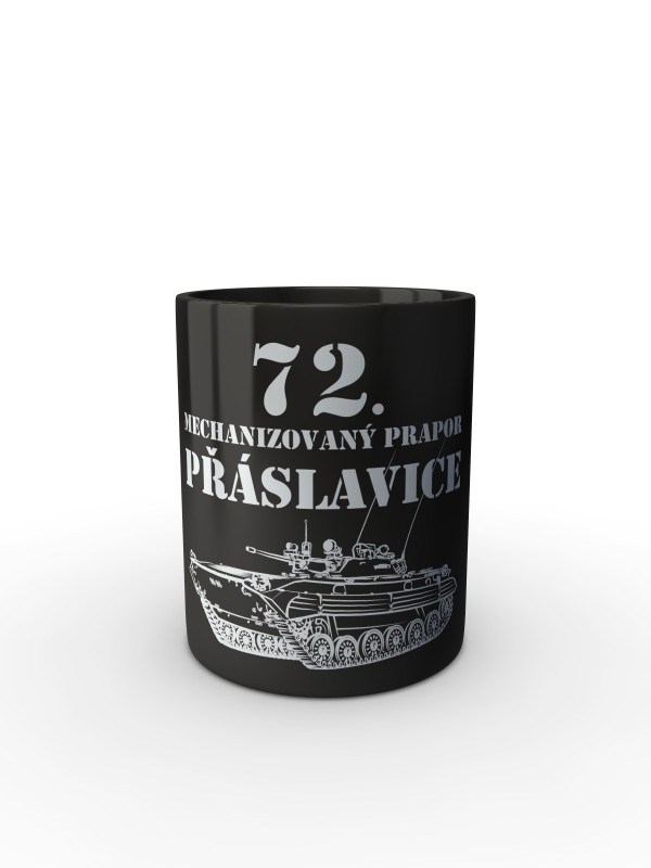 Černý hrnek 72. mechanizovaný prapor BVP