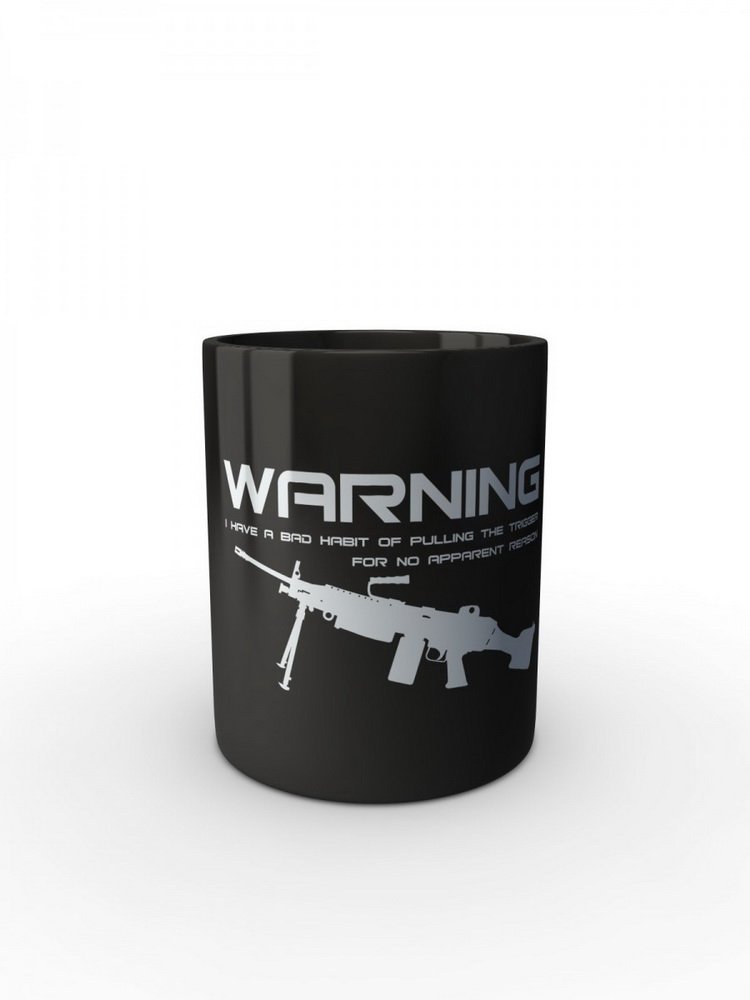 Černý hrnek BAD HABIT M249
