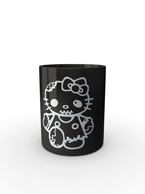 Černý hrnek Hello Kitty Zombie