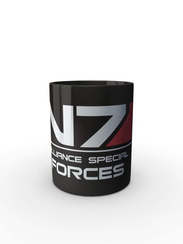 Černý hrnek N7 Alliance Special Forces