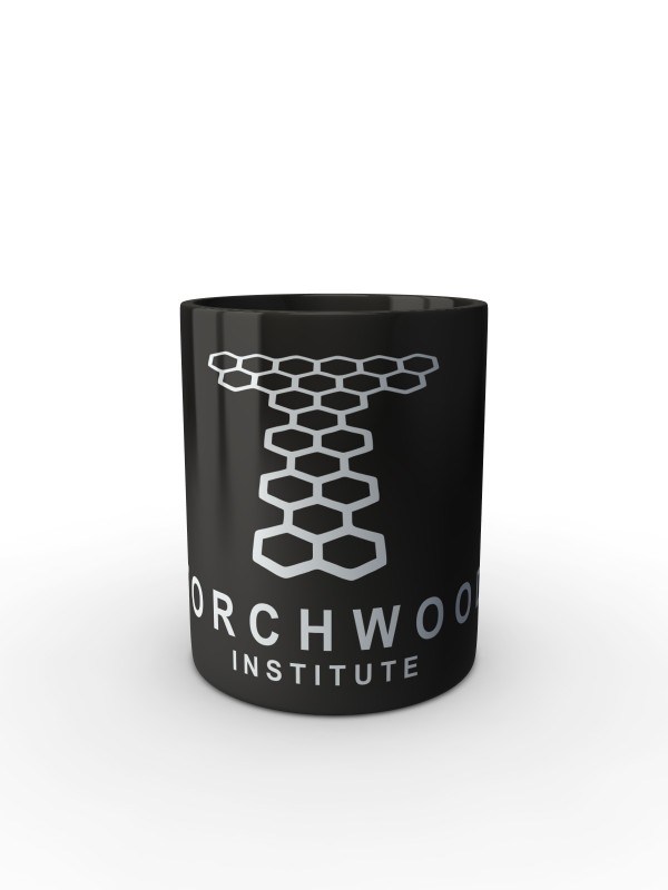 Černý hrnek Torchwood