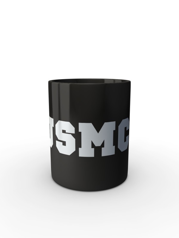 Černý hrnek USMC
