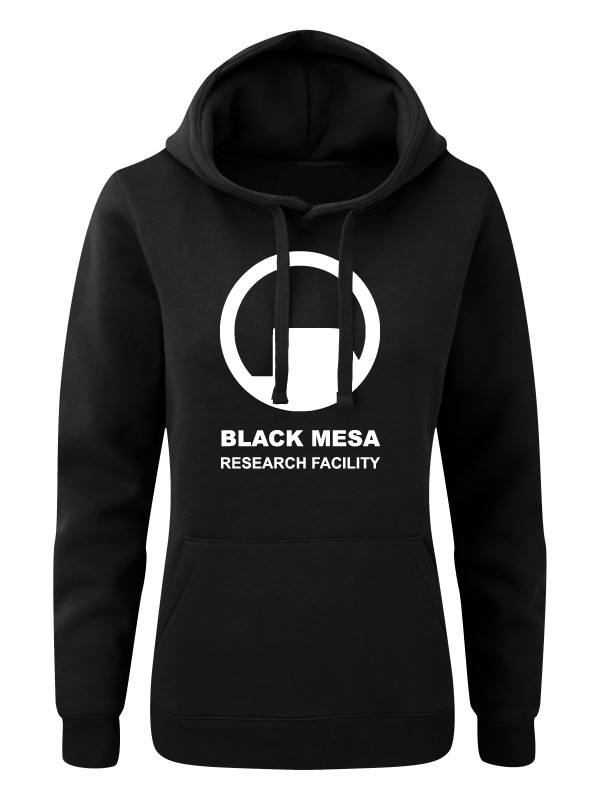 Dámská mikina s kapucí Black Mesa Research Facility