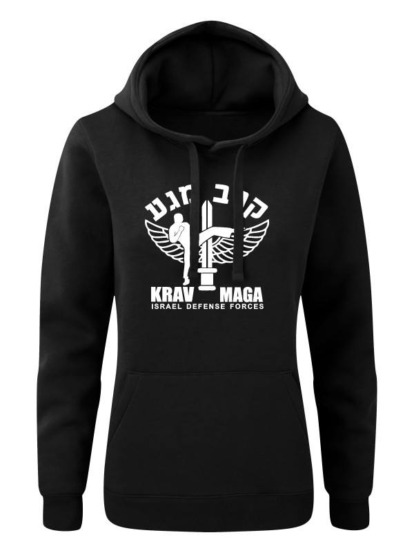 Dámská mikina s kapucí IDF Krav Maga