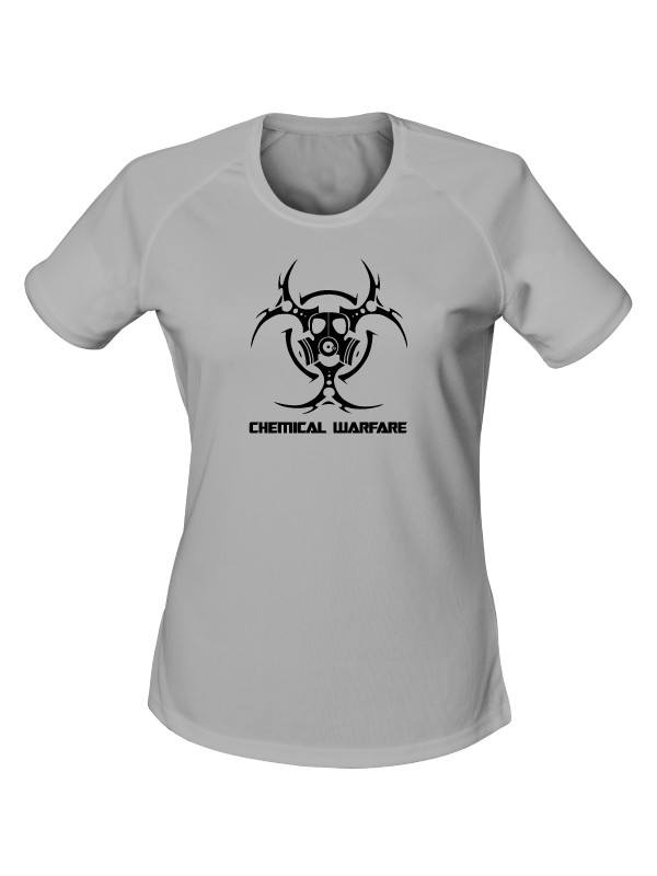 Dámské funkční tričko Biohazard Chemical Warfare