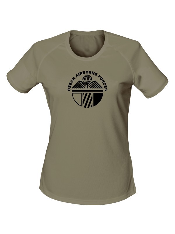 Dámské funkční tričko CAF 43rd Airborne Battalion