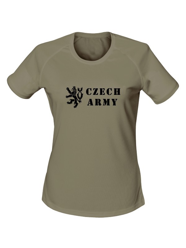 Dámské funkční tričko Czech Army Lion