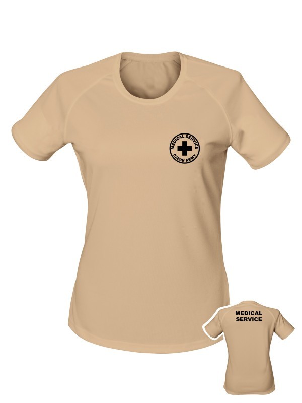 Dámské funkční tričko CZECH ARMY MEDICAL SERVICE