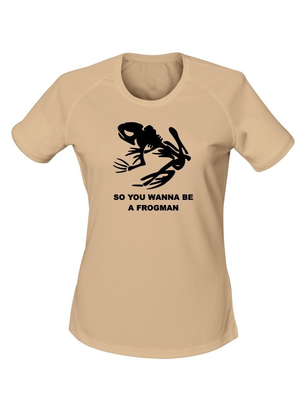 Dámské funkční tričko NAVY SEAL So You Wanna Be A Frogman