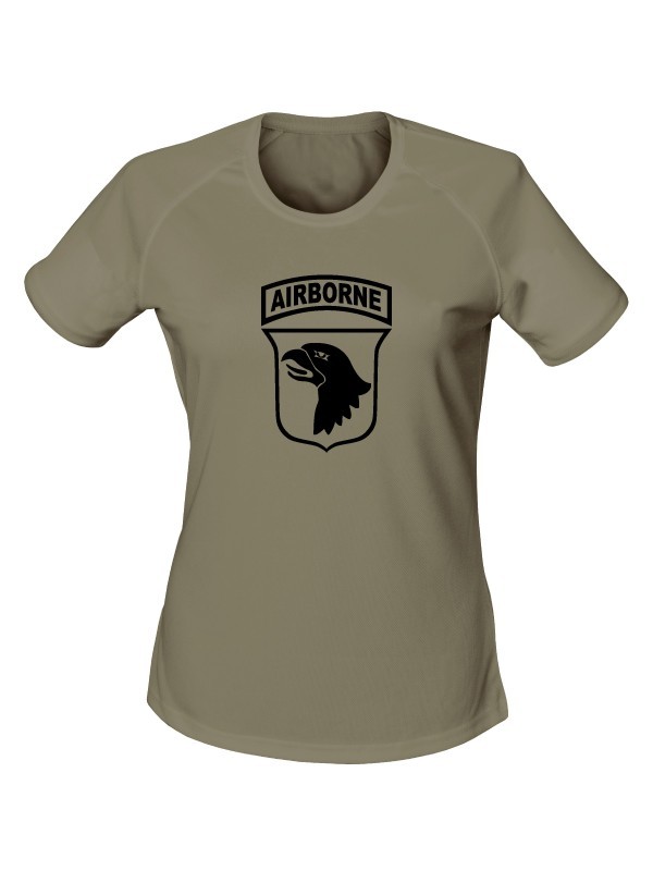Dámské funkční tričko U.S. ARMY 101st Airborne Division