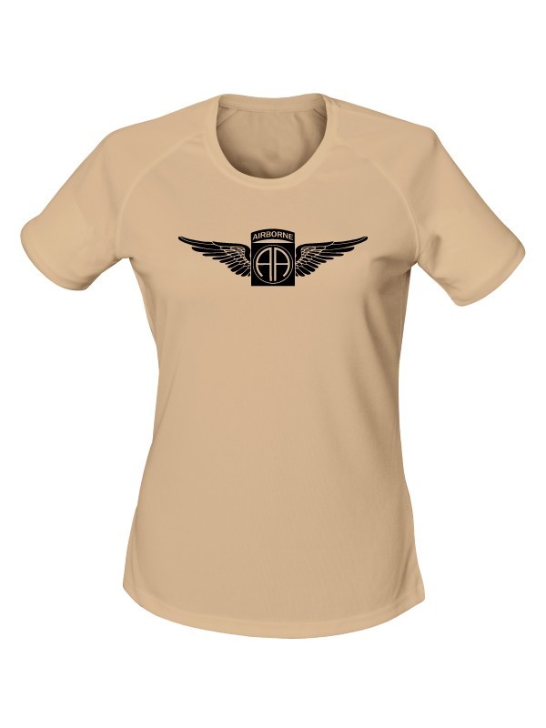 Dámské funkční tričko U.S. Army 82nd Airborne Division WINGS