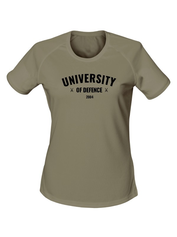 Dámské funkční tričko University of defence