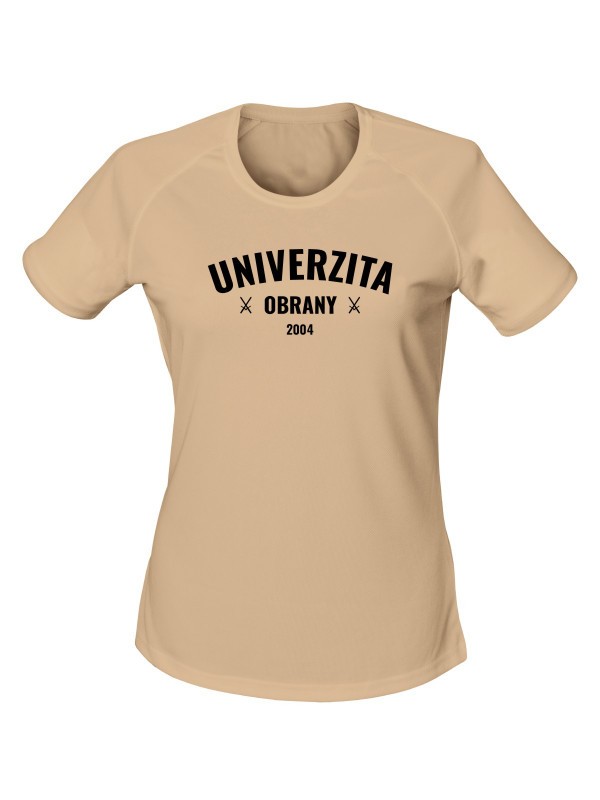Dámské funkční tričko Univerzita obrany