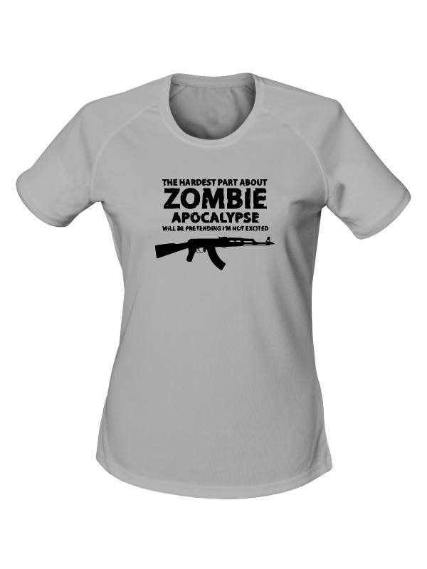 Dámské funkční tričko Zombie Apocalypse Kalashnikov AKM