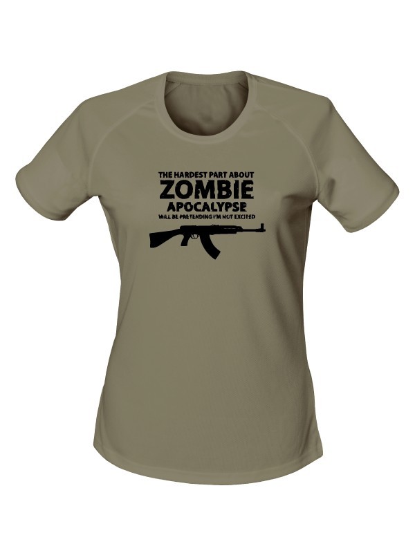 Dámské funkční tričko Zombie Apocalypse vz. 58 / CZ 858 Tactical