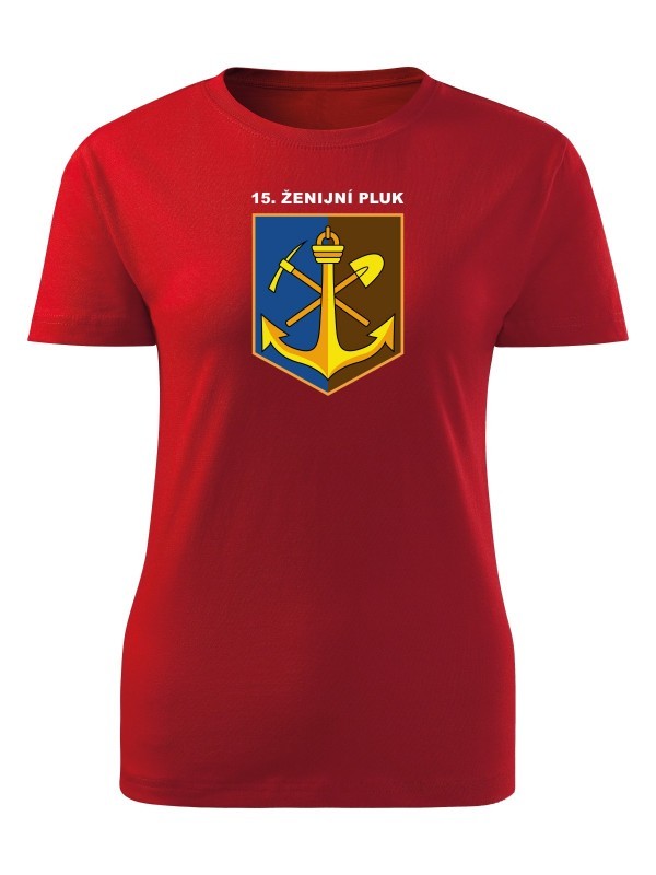 Dámské tričko 15. ženijní pluk
