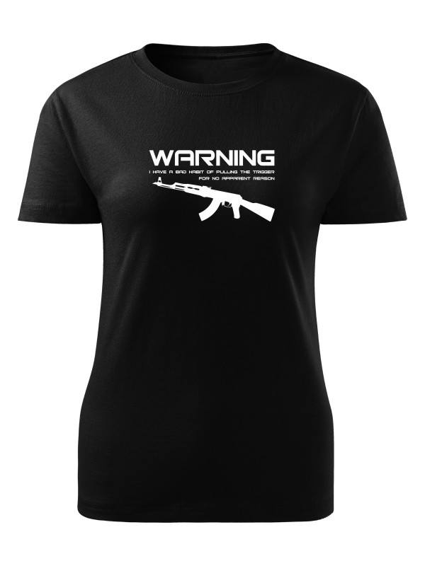 Dámské tričko BAD HABIT AK-47