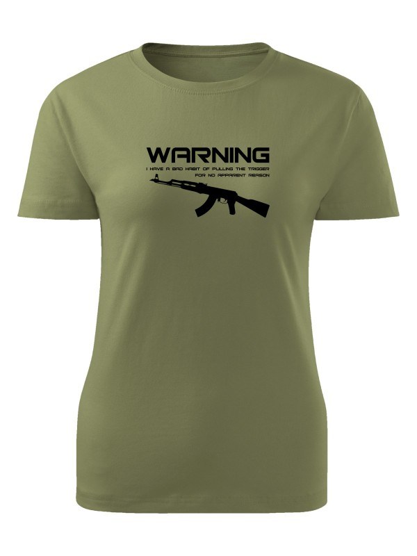 Dámské tričko BAD HABIT AK-47