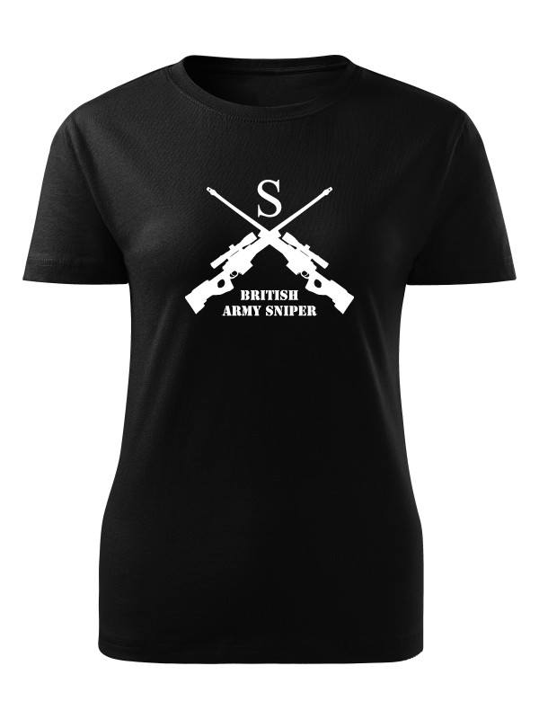 Dámské tričko BRITISH ARMY SNIPER