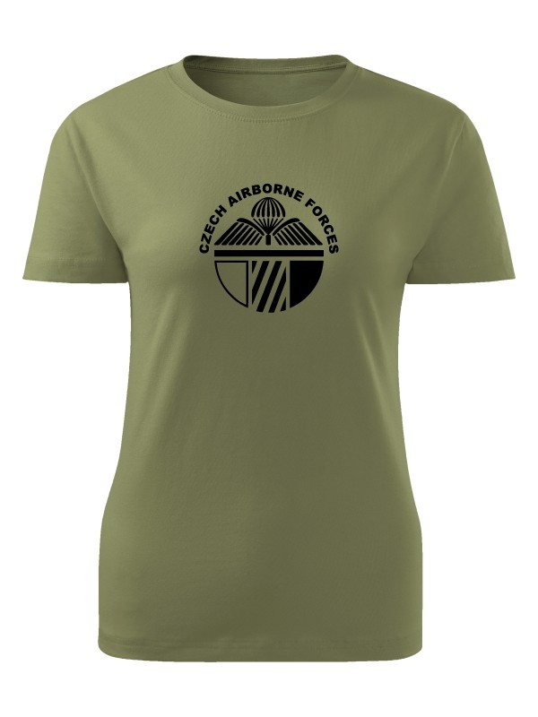 Dámské tričko CAF 43rd Airborne Battalion