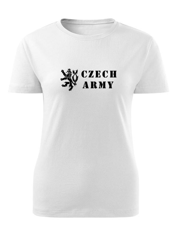 Dámské tričko Czech Army Lion