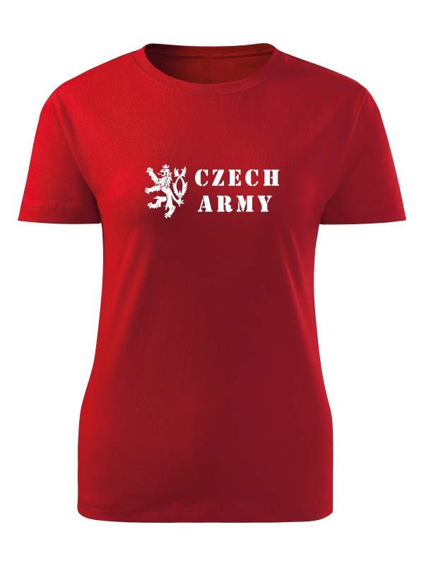 Dámské tričko Czech Army Lion