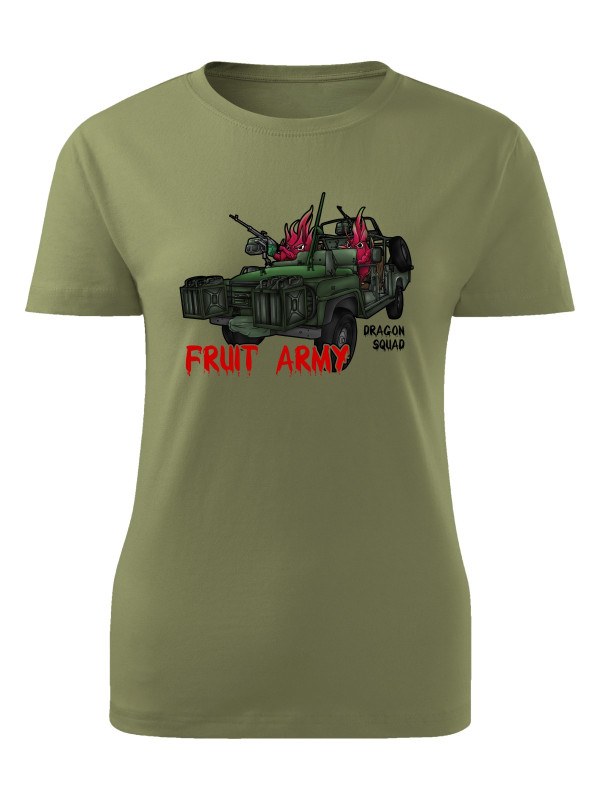 Dámské tričko Dragon squad - Fruit army