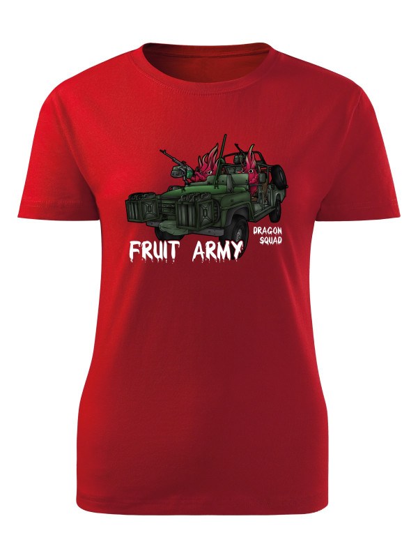 Dámské tričko Dragon squad - Fruit army