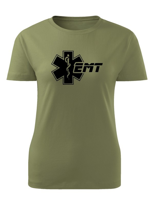 Dámské tričko EMT Emergency Medical Technician