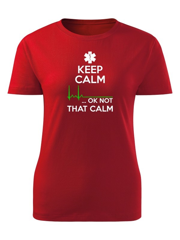 Dámské tričko EMT KEEP CALM