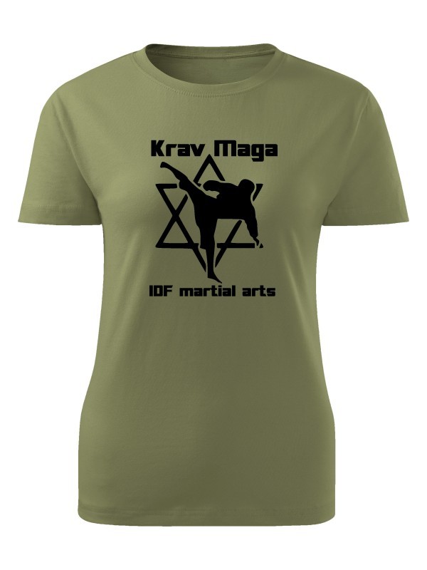 Dámské tričko Krav Maga IDF martial arts