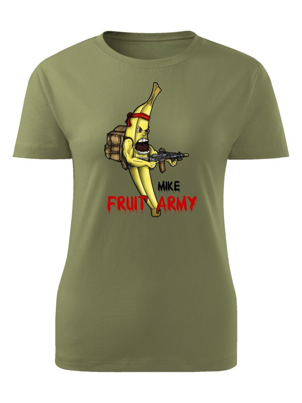 Dámské tričko Mike - Fruit army