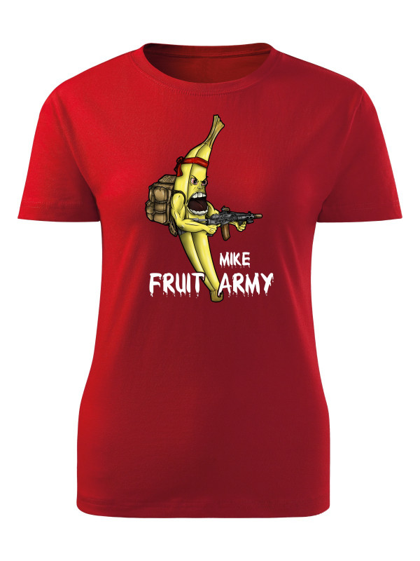 Dámské tričko Mike - Fruit army