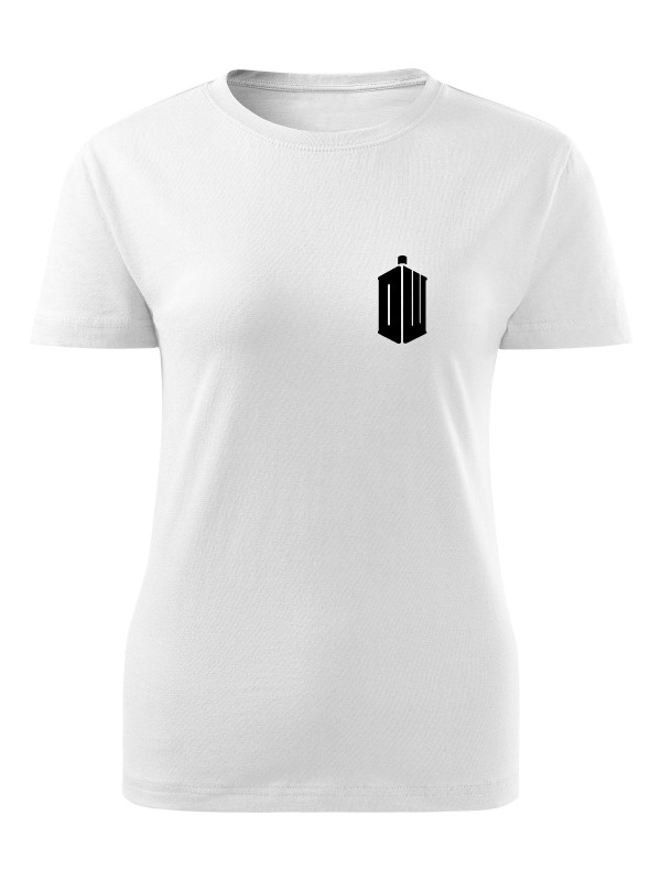Dámské tričko Pán času DW TARDIS Small