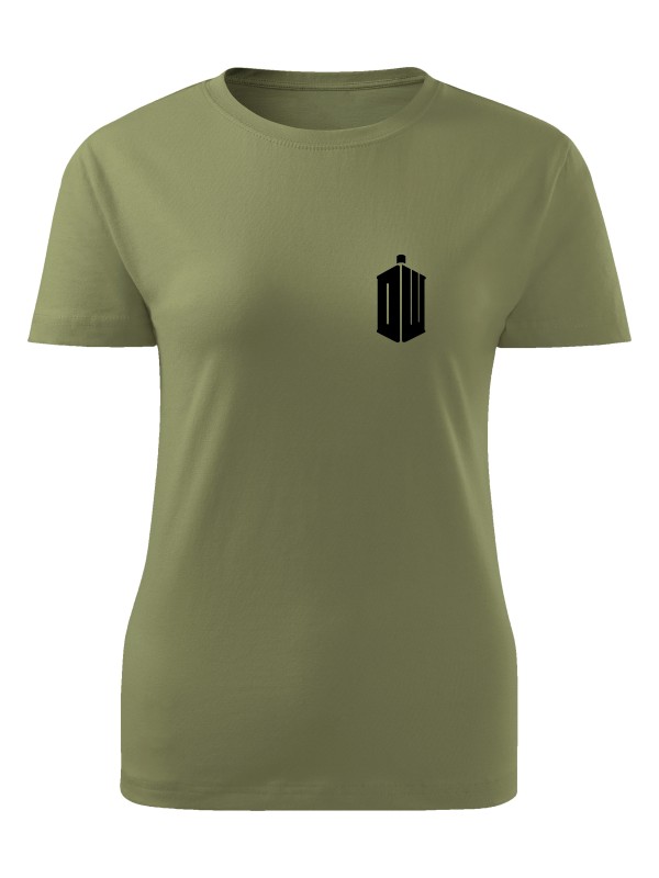 Dámské tričko Pán času DW TARDIS Small