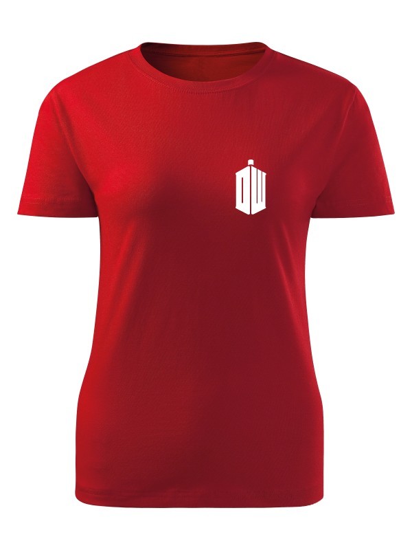Dámské tričko Pán času DW TARDIS Small