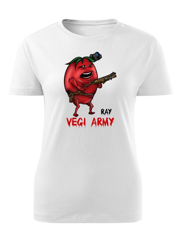 Dámské tričko Ray - Vegi army