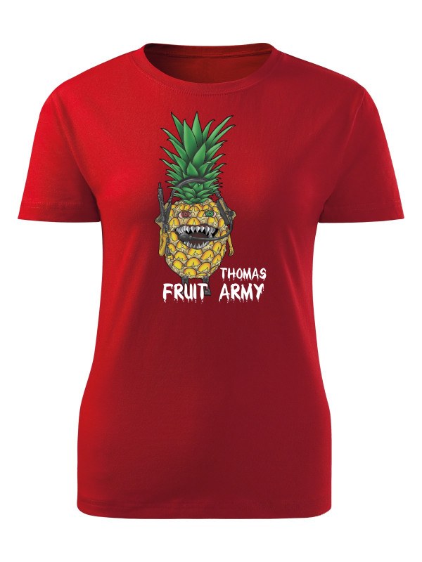 Dámské tričko Thomas - Fruit army