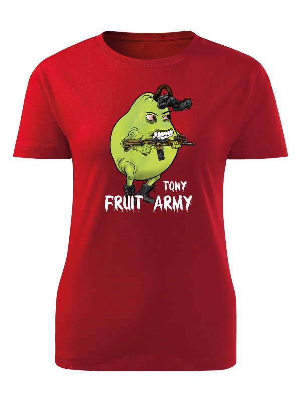 Dámské tričko Tony - Fruit army