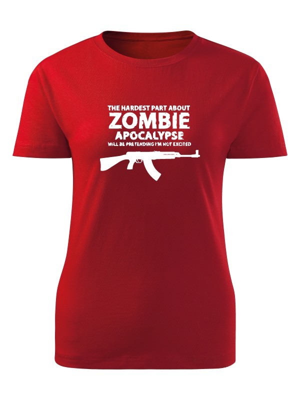 Dámské tričko Zombie Apocalypse vz. 58 / CZ 858 Tactical