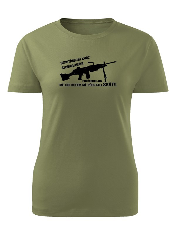 Dámské triko KURZ SEBEOVLÁDÁNÍ M249