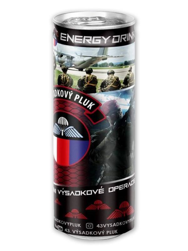 Energetický nápoj 43. výsadkový pluk (2.edice)
